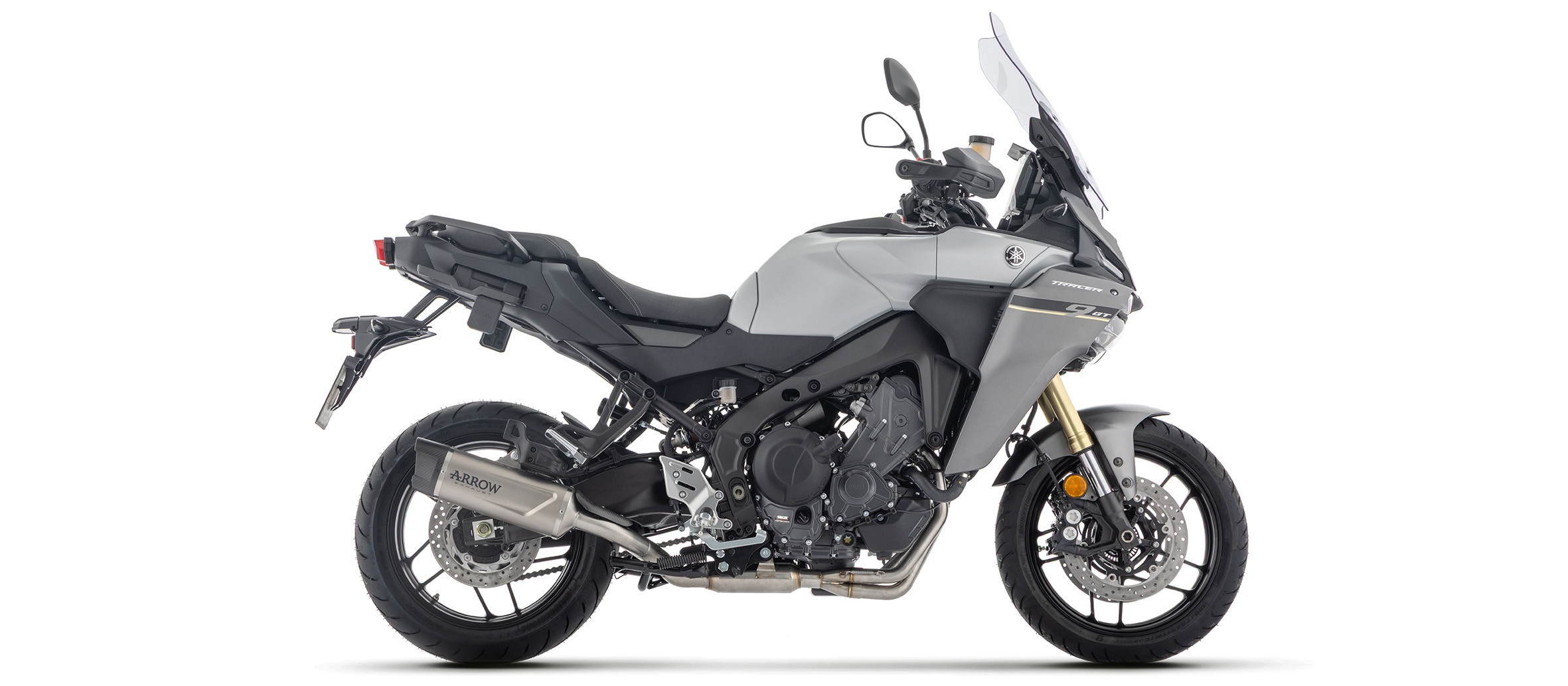 Ligne d'Échappement "Homologué" ARROW Indy-Race EVO pour Tracer 9 (25 et +) et Tracer 9 GT (25 et +)