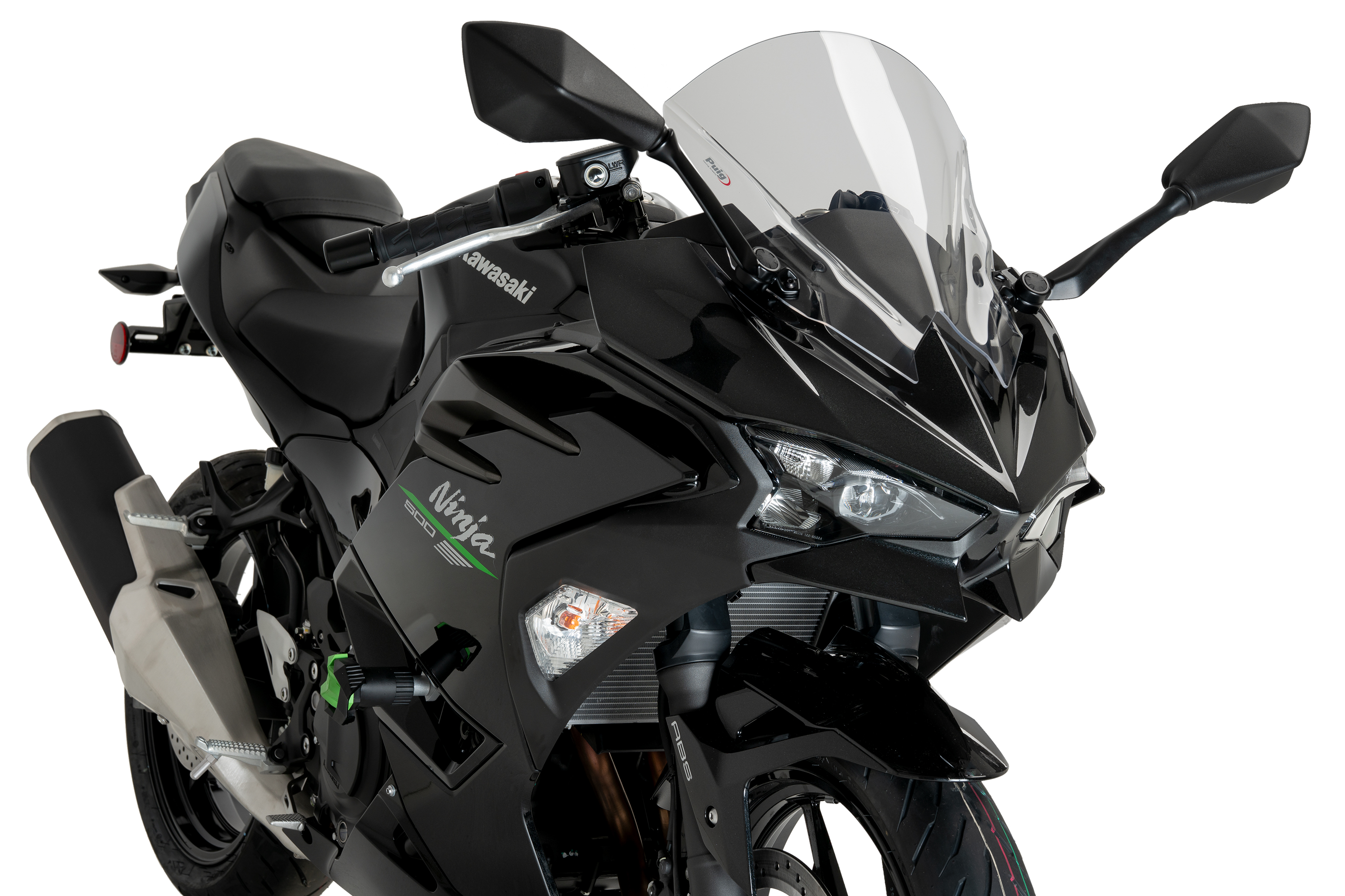 Bulle Puig Z-Racing pour Kawasaki Ninja 500 (24-25)