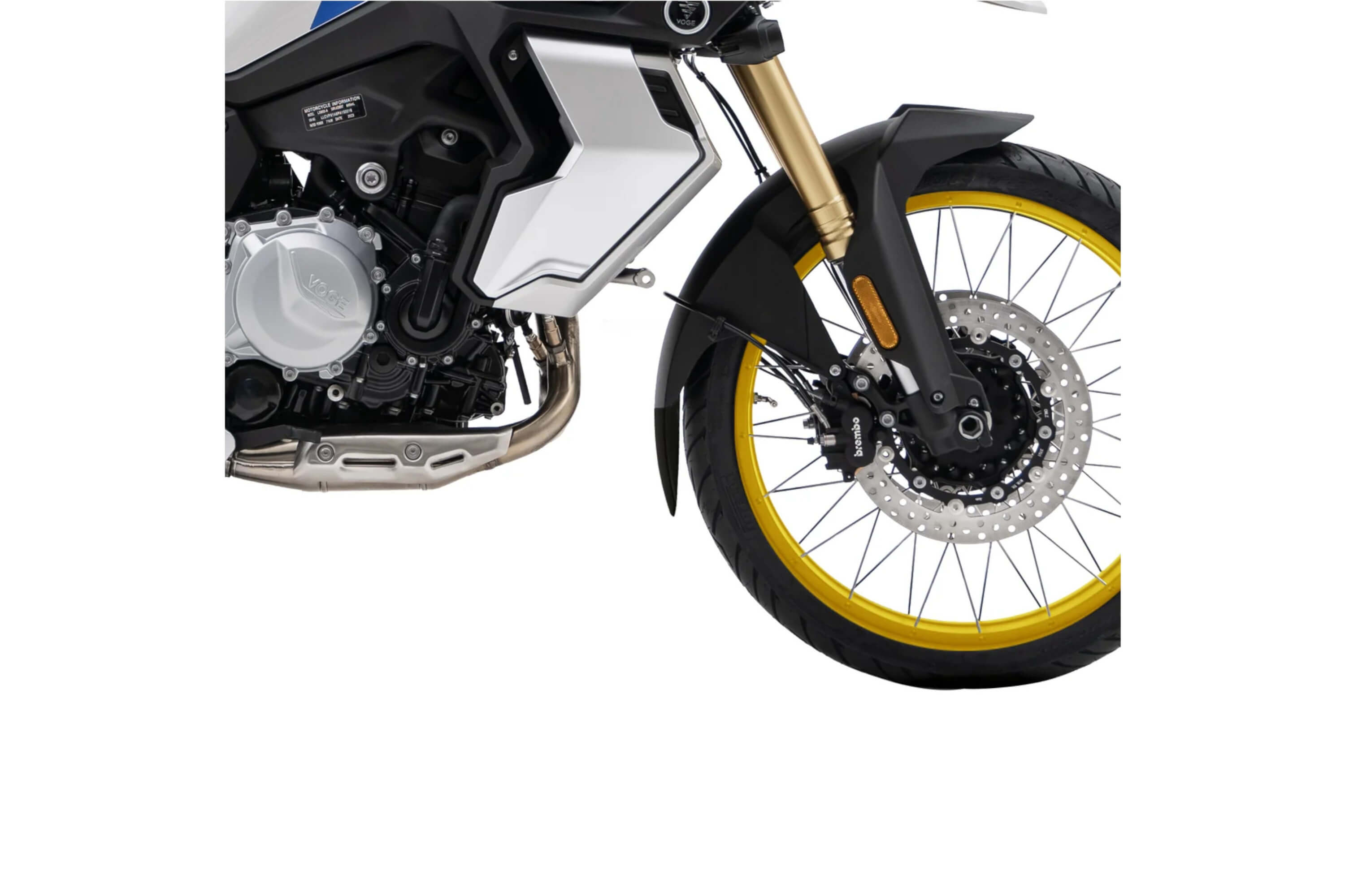 Extension de Garde-Boue Avant Puig pour DSX 900 (24-25)