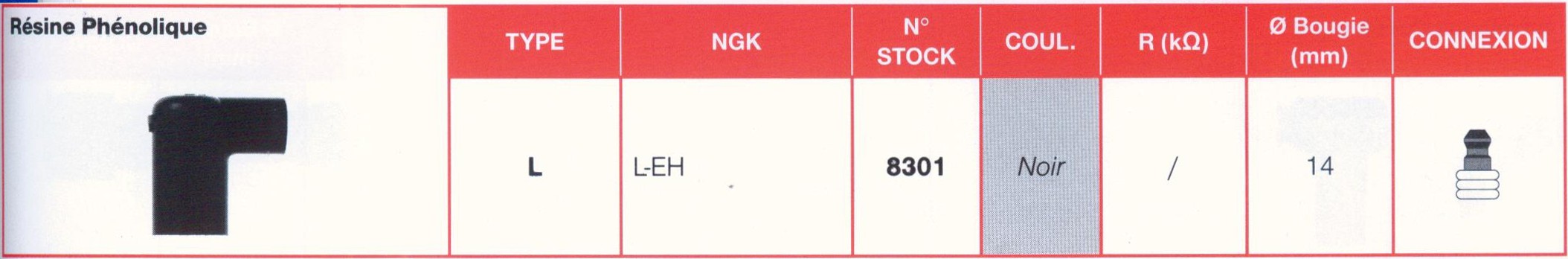 Antiparasite NGK  LEH Moto, Scooter, Quad 