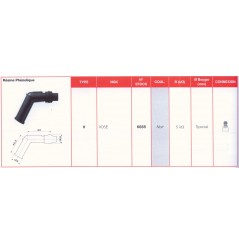 Antiparasite Rouge NGK V05E Moto, Scooter, Quad 