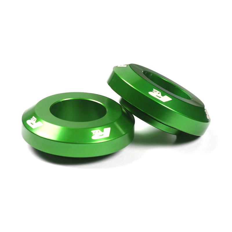 Entretoises de Roue Arrière RFX Pro FAST Vert pour Kawasaki KX 250 (03-23)