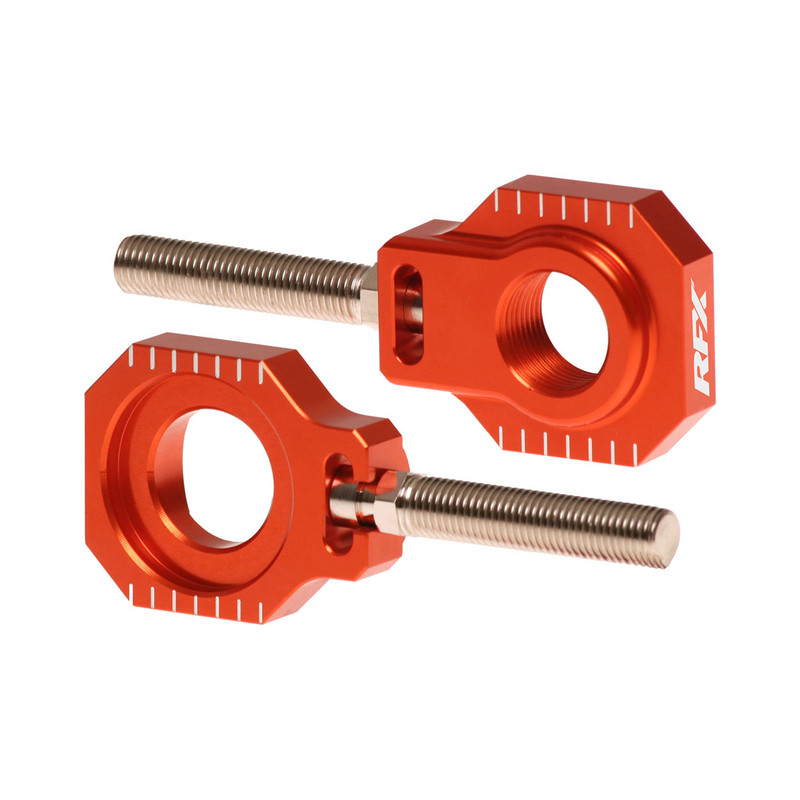 Tendeurs de Chaîne RFX Pro Orange pour KTM 350 SX-F (13-22) - FXAB5030099OR Tendeurs de Chaîne RFX Pro Orange pour KTM 350 SX-F (13-22) - FXAB5030099OR