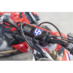 Mousse de Guidon Renforcée Noire UP Chronomètre Intégré