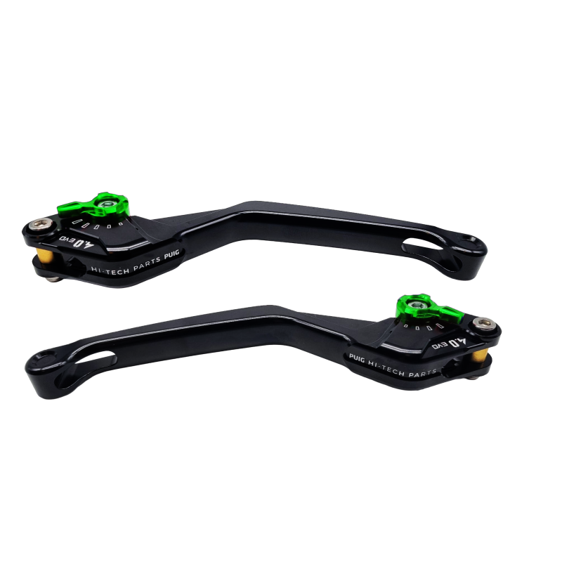 Leviers Embrayage Frein CNC Aluminium Pour Suzuki GSX-8R 2024 - Réglables 6 Positions Bleu