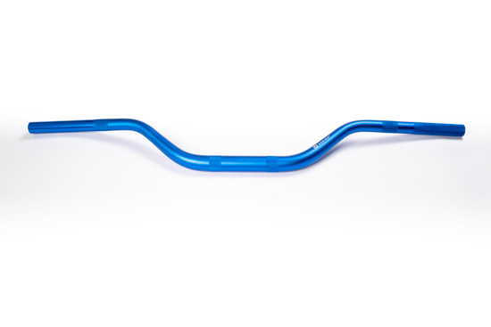 Guidon Alu UP Design Type YZ 28.6mm (Noir, Bleu)