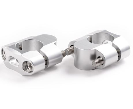 Réhausses Guidon Alu UP Design 28/28 +20mm