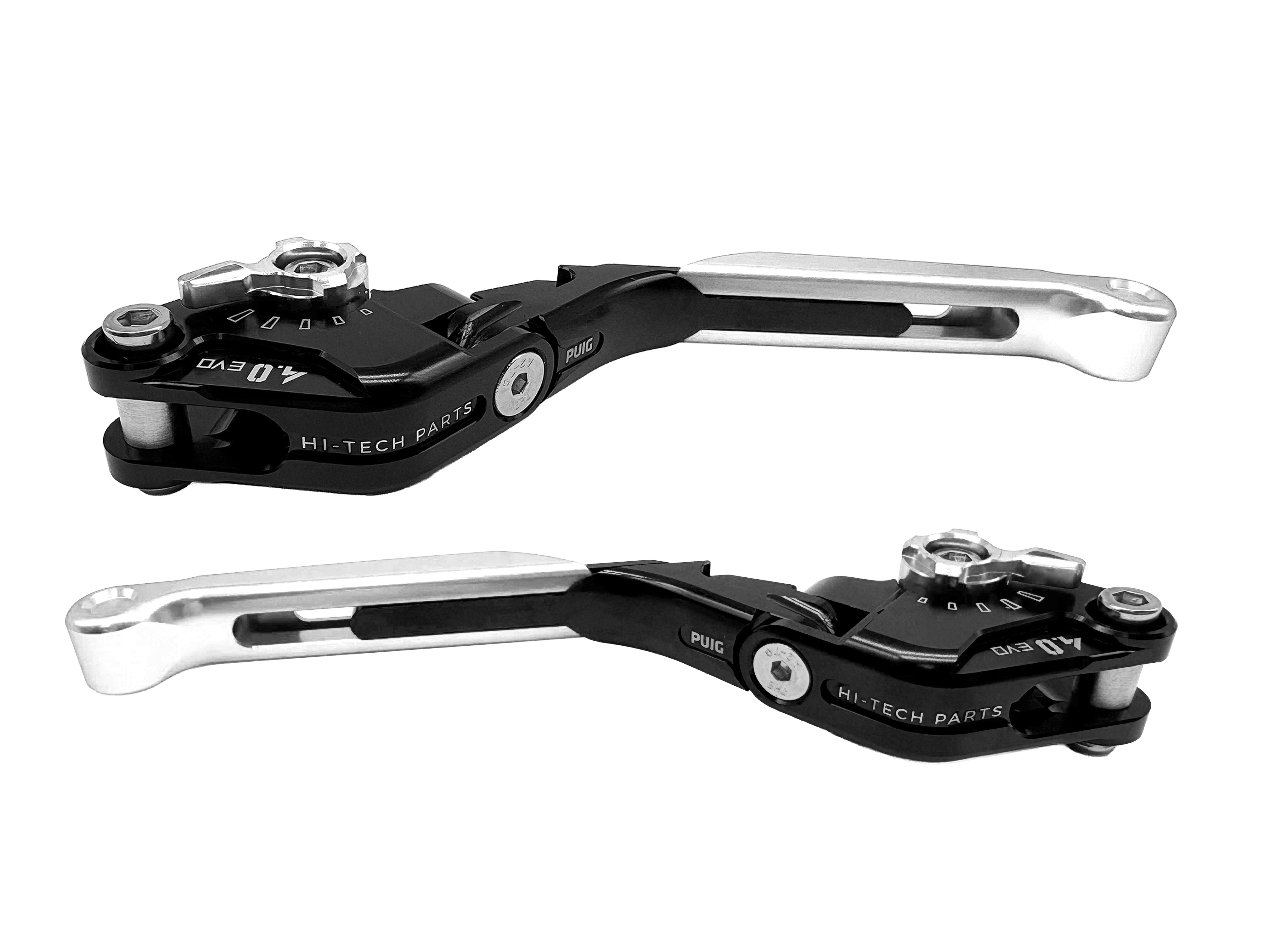 Pack Leviers de Frein + Embrayage 4.0 Repliables et Réglables Puig pour SV 650 et S (99-08)