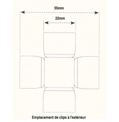 Croisillons d'arbre de Transmission Quad All Balls pour Can Am Renegade 800 (07-11) - 19-1008
