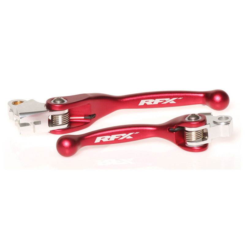 Kit de Leviers Repliables Forgés RFX Race Rouge pour Fantic XEF 450 (22-25) - FXFL4010055RD Kit de Leviers Repliables Forgés RFX Race Rouge pour Fantic XEF 450 (22-25) - FXFL4010055RD