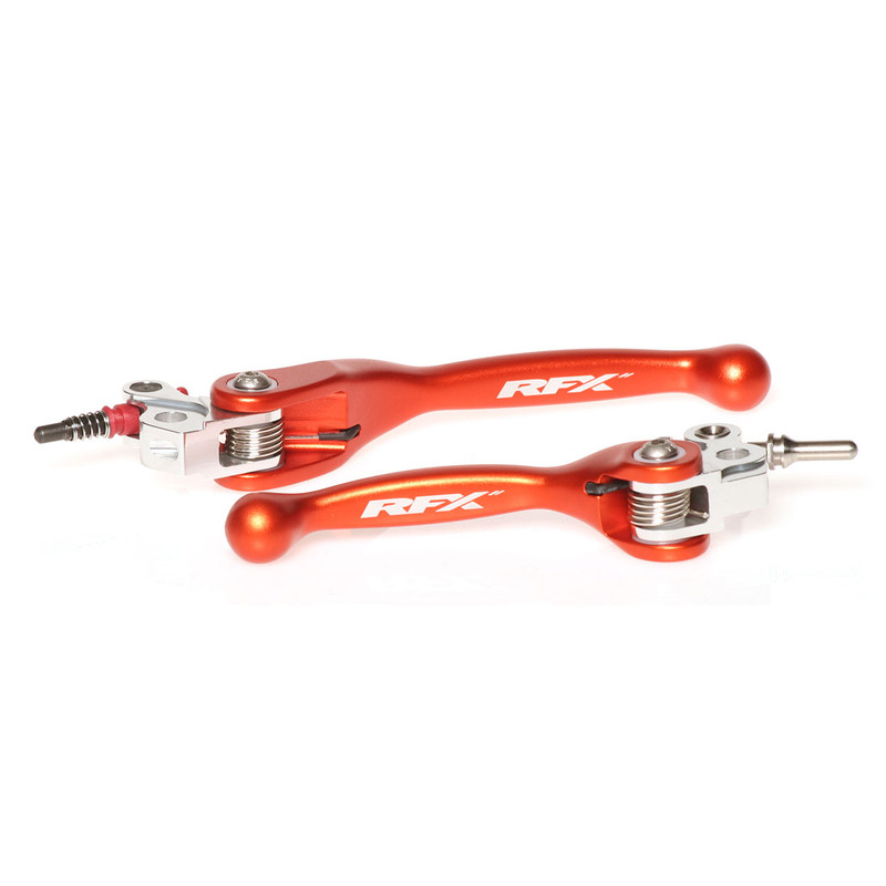 Kit de Leviers Repliables Forgés RFX Race Orange pour KTM 65 SX (12-13) - FXFL5040055OR Kit de Leviers Repliables Forgés RFX Race Orange pour KTM 65 SX (12-13) - FXFL5040055OR