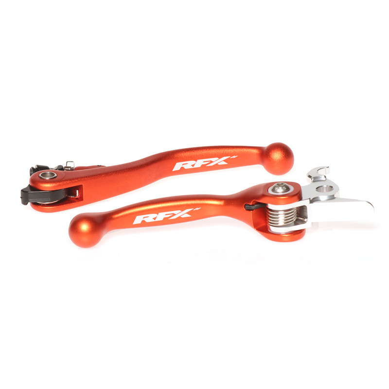 Kit de Leviers Repliables Forgés RFX Race Orange pour KTM 150 SX (09-13) - FXFL5020055OR Kit de Leviers Repliables Forgés RFX Race Orange pour KTM 150 SX (09-13) - FXFL5020055OR