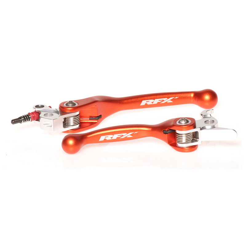 Kit de Leviers Repliables Forgés RFX Race Orange pour KTM 144 SX (07-08) - FXFL5030055OR Kit de Leviers Repliables Forgés RFX Race Orange pour KTM 144 SX (07-08) - FXFL5030055OR