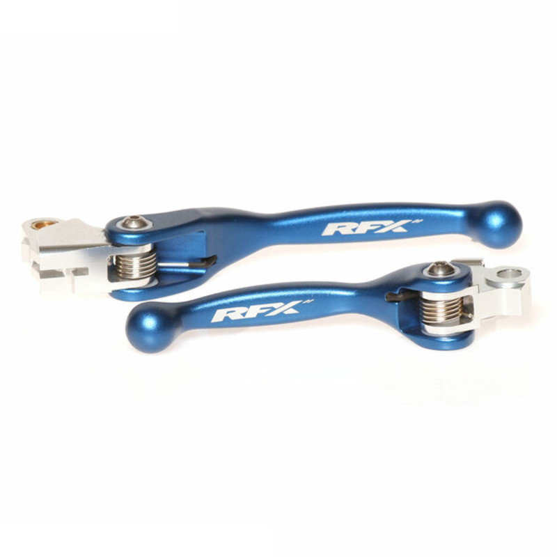 Kit de Leviers Repliables Forgés RFX Race Bleu pour Yamaha YZ 250 (15-26) - FXFL4010055BU Kit de Leviers Repliables Forgés RFX Race Bleu pour Yamaha YZ 250 (15-26) - FXFL4010055BU
