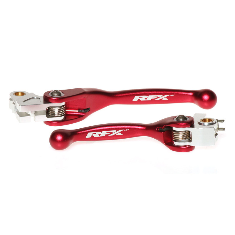 Kit de Leviers Repliables Forgés RFX Race rouge pour KTM 250 EXC-F (23-25) - FXFL5060055RD Kit de Leviers Repliables Forgés RFX Race rouge pour KTM 250 EXC-F (23-25) - FXFL5060055RD