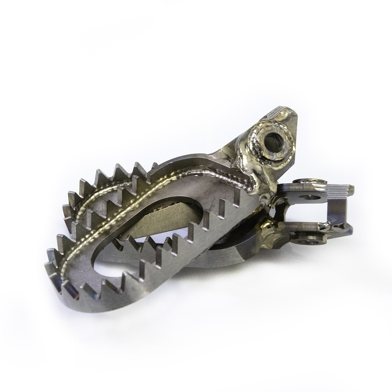 Repose-Pieds en Titane RFX Factory pour Kawasaki KX 250 (19-26) - FXFR20100GPTI