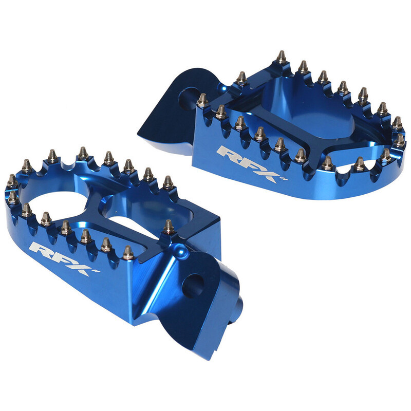 Paire de Repose-pieds RFX Pro Bleu pour Fantic XEF 450 (23-25) - FXFR4020099BU Paire de Repose-pieds RFX Pro Bleu pour Fantic XEF 450 (23-25) - FXFR4020099BU
