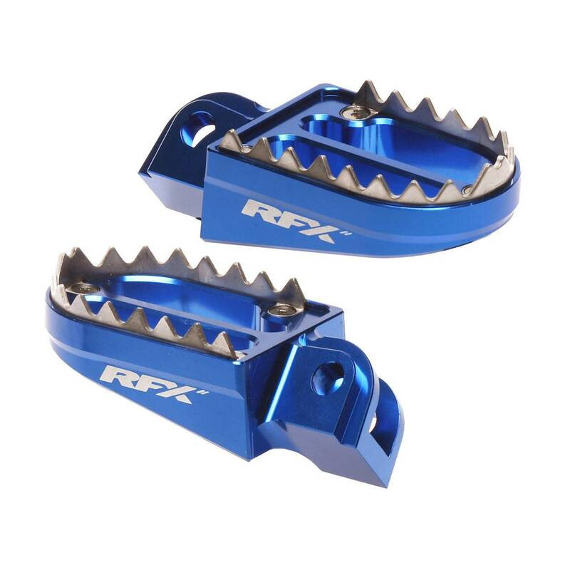Paire de Repose-pieds RFX Pro Bleu pour Gas Gas EC 250 (24-25) - FXFR 50400 99BU