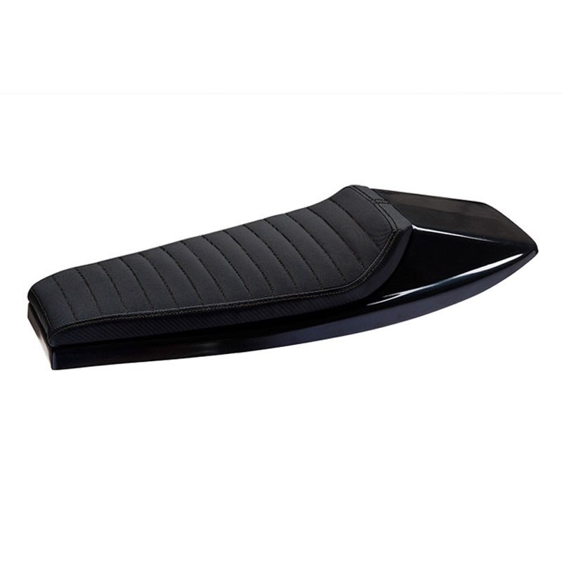 Selle Moto Dirt Track avec Skai Noir
