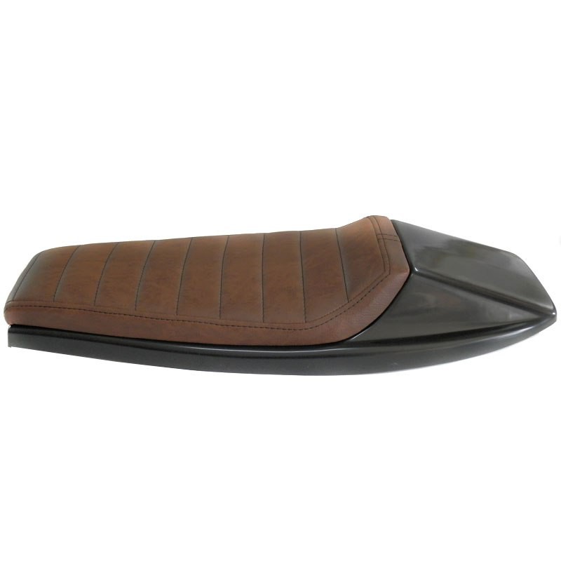 Selle Dirt Track avec Skai Marron
