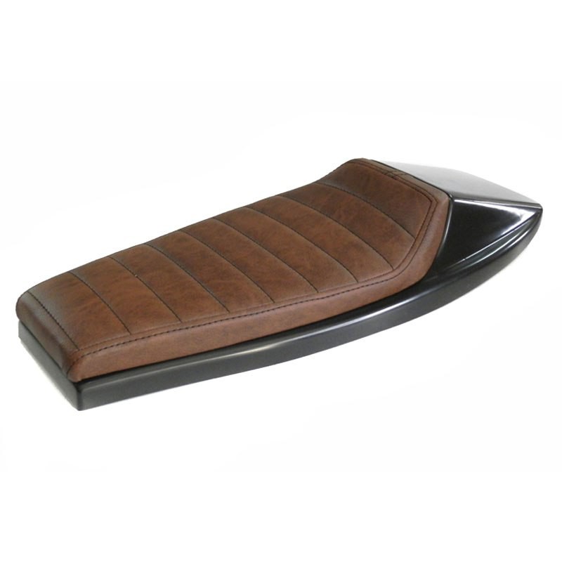Selle Dirt Track avec Skai Marron