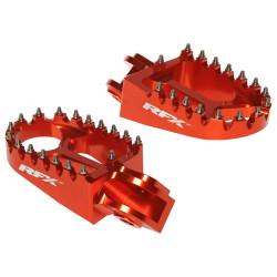 Paire de Repose-pieds RFX Pro Orange pour KTM 50 SX (14-23) - FXFR5010099OR