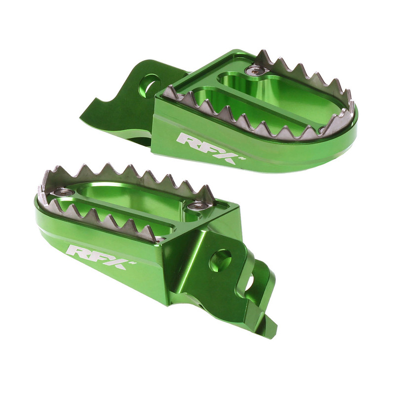 Repose-Pieds RFX Pro Series 2 Vert pour Kawasaki KX 250 (19-26) - FXFR2010199GN
