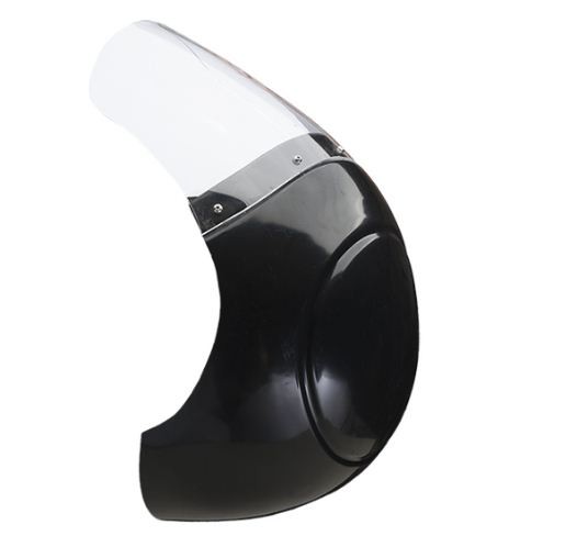 Tête de fourche Café Racer avec bulle 