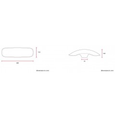 Garde Boue Avant Street Tracker profil rond