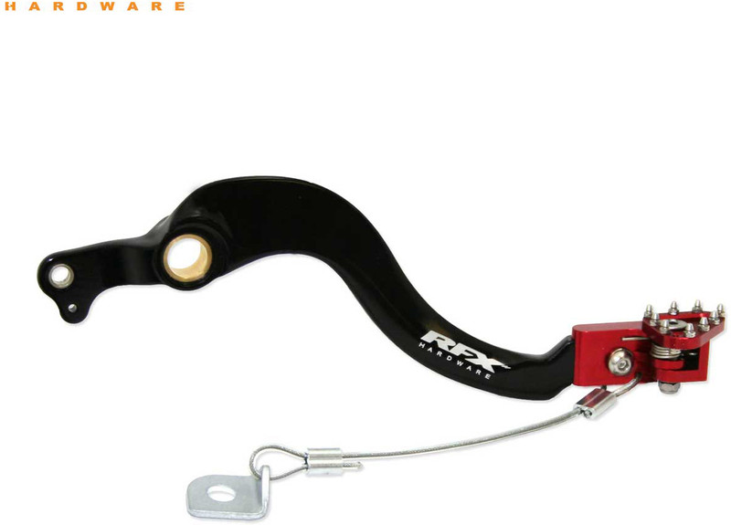 Pédale de frein RFX Pro Flexi-Tip Noir/Rouge pour Honda CRF 300 L (21-26) - FXRB1090099RD