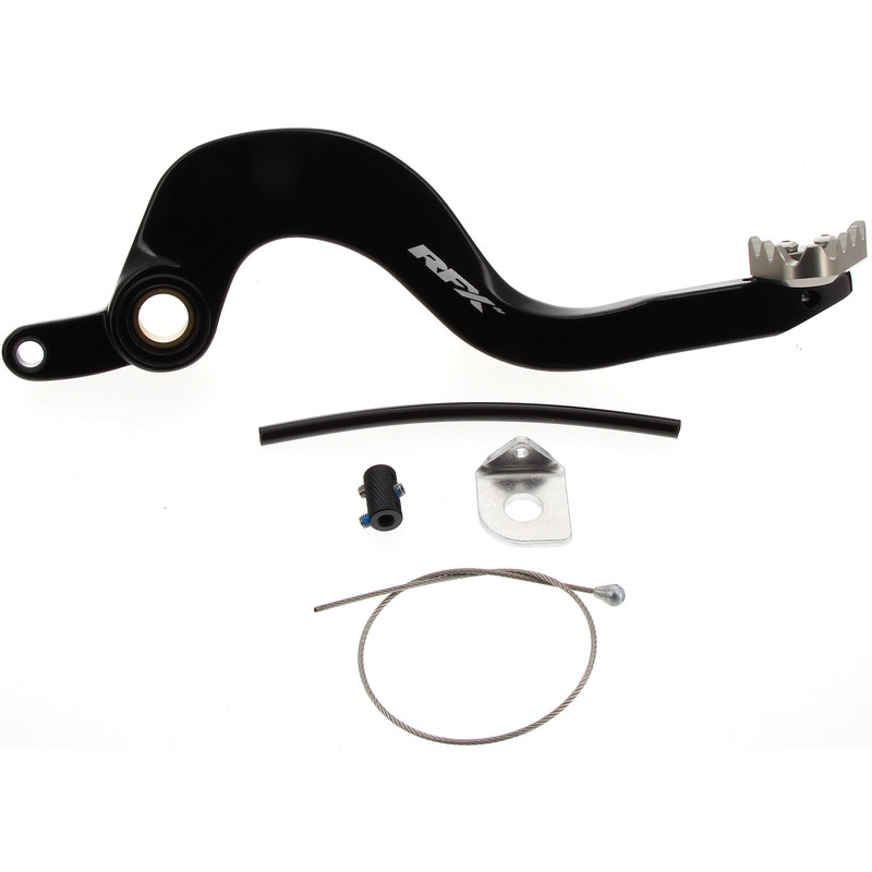 Pédale de frein arrière RFX Pro anodisé Dur Noir/Titane pour Husqvarna TC 125 (16-16) - FXRB5040199HA Pédale de frein arrière RFX Pro anodisé Dur Noir/Titane pour Husqvarna TC 125 (16-16) - FXRB5040199HA