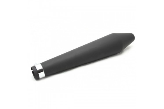 Silencieux Moto Universel Noir Mat V-Parts Séries Peashooter Silencieux Moto Universel Noir Mat V-Parts Séries Peashooter