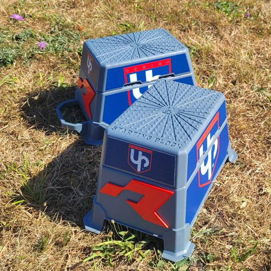 Blocs de départ UP Design - La paire avec Stickers