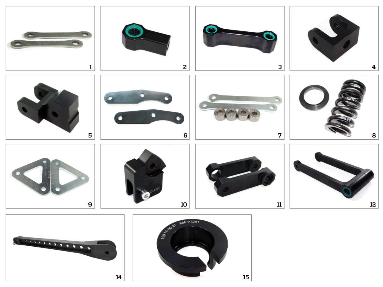 Kit Rabaissement -30mm Yamaha FZR1000 (89-95)