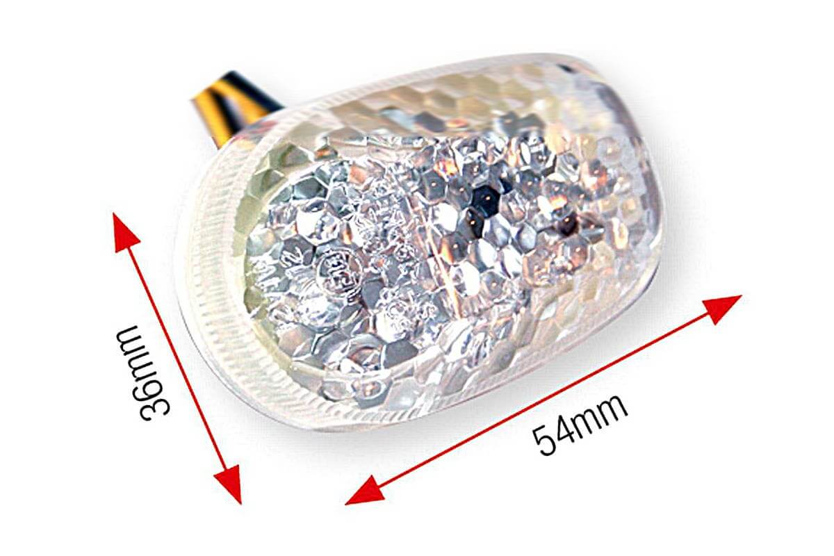 Clignotant LED Adaptables de Carénage Moto pour GSX-R 600 & GSX-R 1000  (96-01)