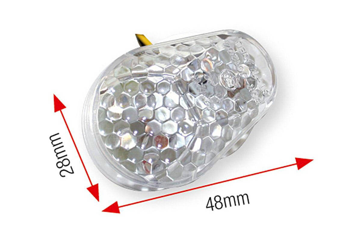 Clignotant LED Adaptable de Carénage Moto Kawasaki
