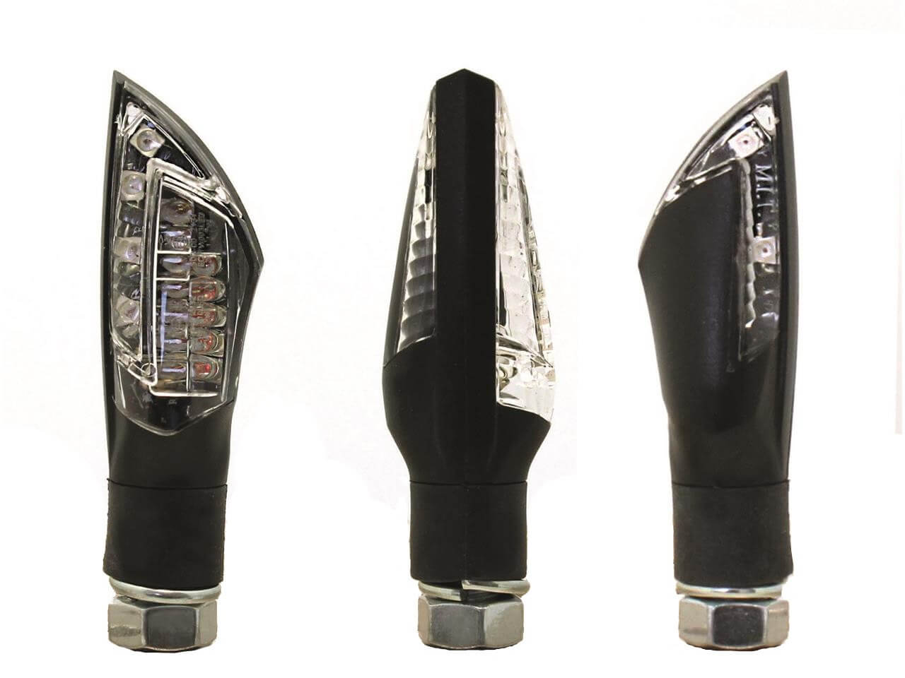 Clignotant Moto LED Adaptable Homologué SPIKE avec veilleuse