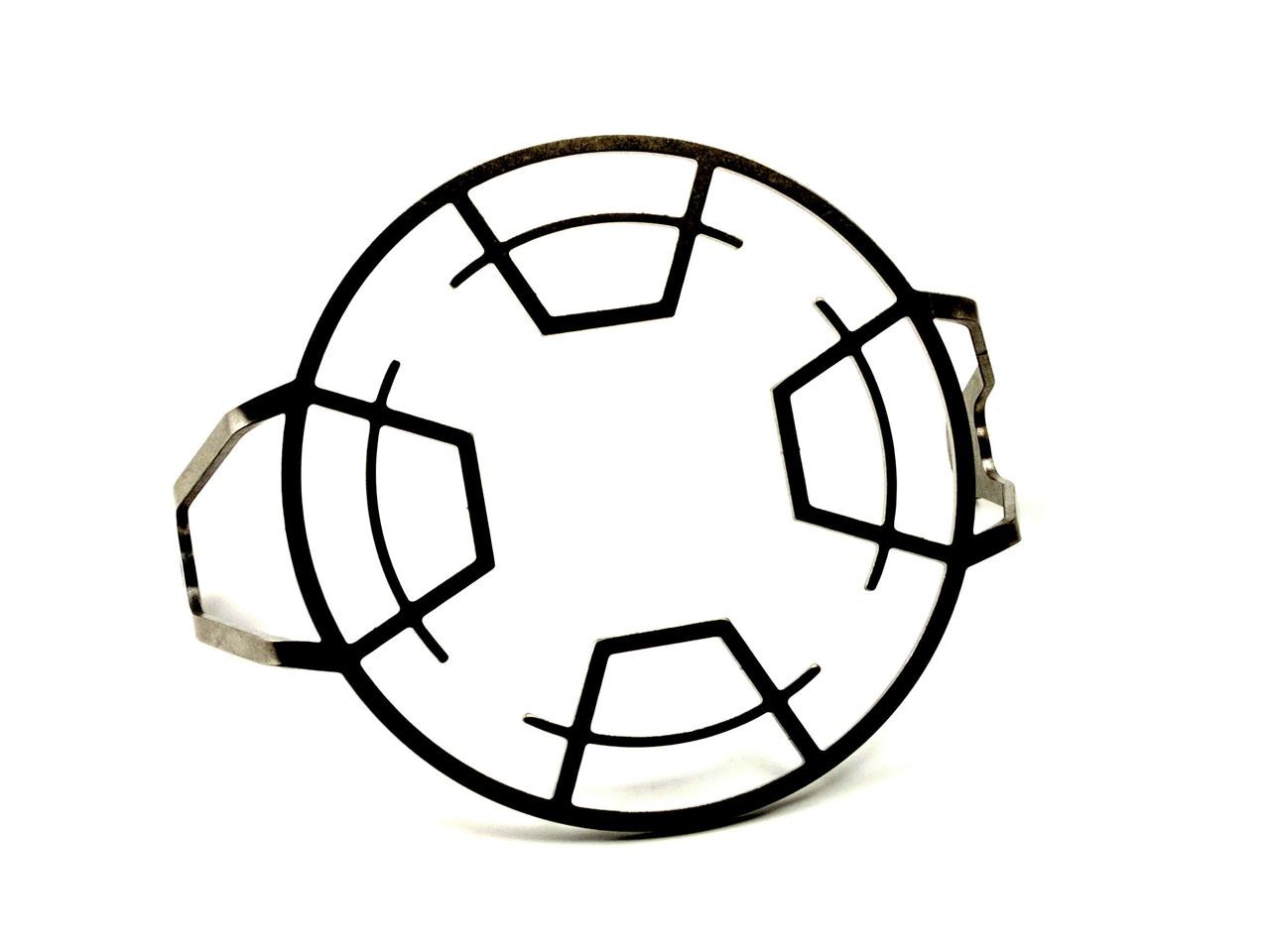 Grille de phare moto LSL Scrambler - TT Radio Noir