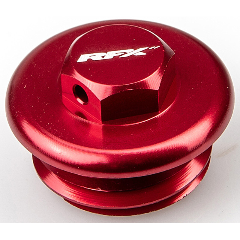 Bouchon de Remplissage d'Huile Rouge RFX Pro pour KTM 350 SX-F (11-25) - FXOP5010099RD Bouchon de Remplissage d'Huile Rouge RFX Pro pour KTM 350 SX-F (11-25) - FXOP5010099RD