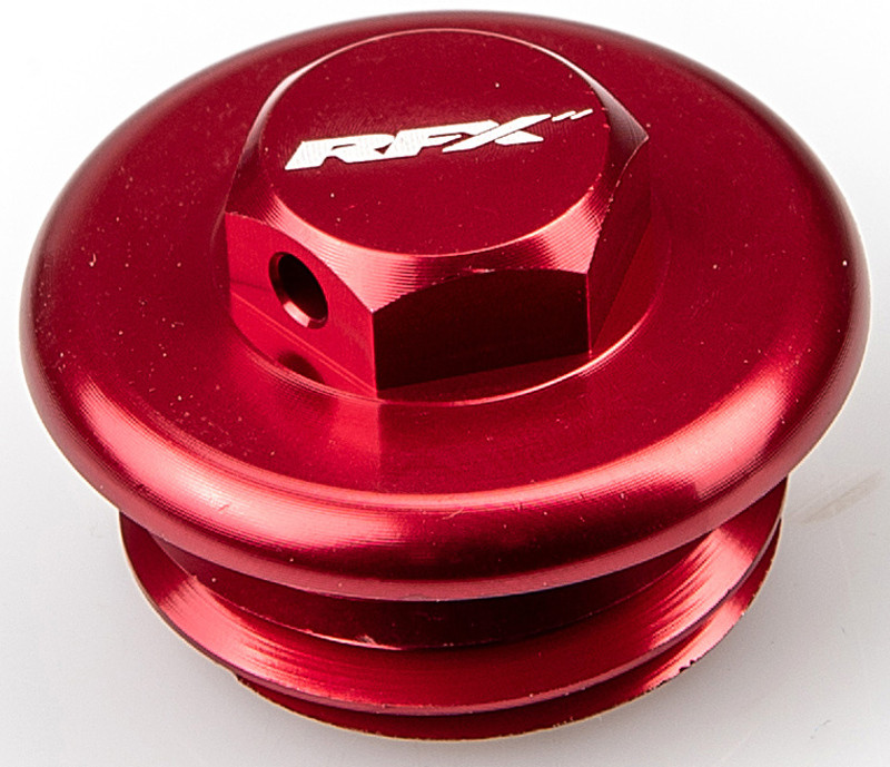 Bouchon de Remplissage d'Huile Rouge RFX Pro pour KTM 520 SX Racing (00-02) - FXOP5010099RD