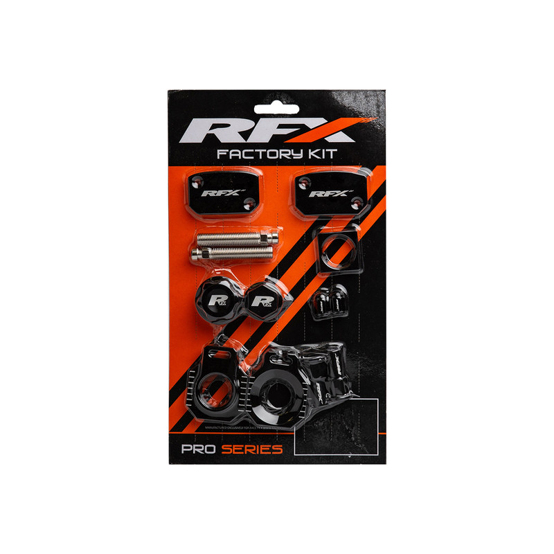 Kit Pièces Anodisées RFX Factory pour KTM 250 SX (14-22) - FXFK5020099BK Kit Pièces Anodisées RFX Factory pour KTM 250 SX (14-22) - FXFK5020099BK