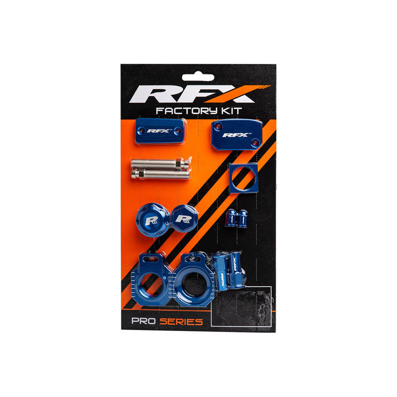 Kit Pièces Anodisées RFX Factory pour Husqvarna TC 250 (17-18) - FXFK7110099BU