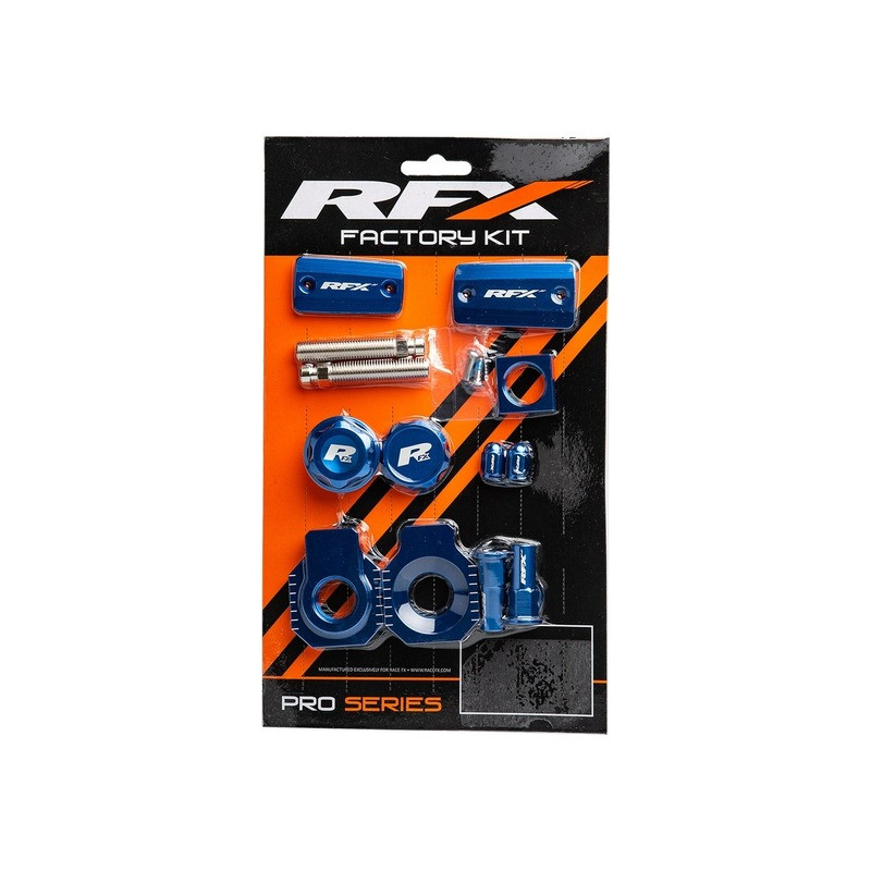 Kit Pièces Anodisées RFX Factory pour Husqvarna TE 150 (20-21) - FXFK7240099BU Kit Pièces Anodisées RFX Factory pour Husqvarna TE 150 (20-21) - FXFK7240099BU