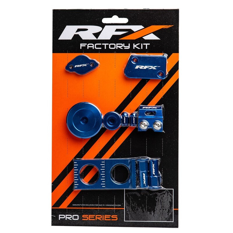 Kit Pièces Anodisées RFX Factory pour KTM 250 SX (23-25) - FXFK 50300 99BU Kit Pièces Anodisées RFX Factory pour KTM 250 SX (23-25) - FXFK 50300 99BU