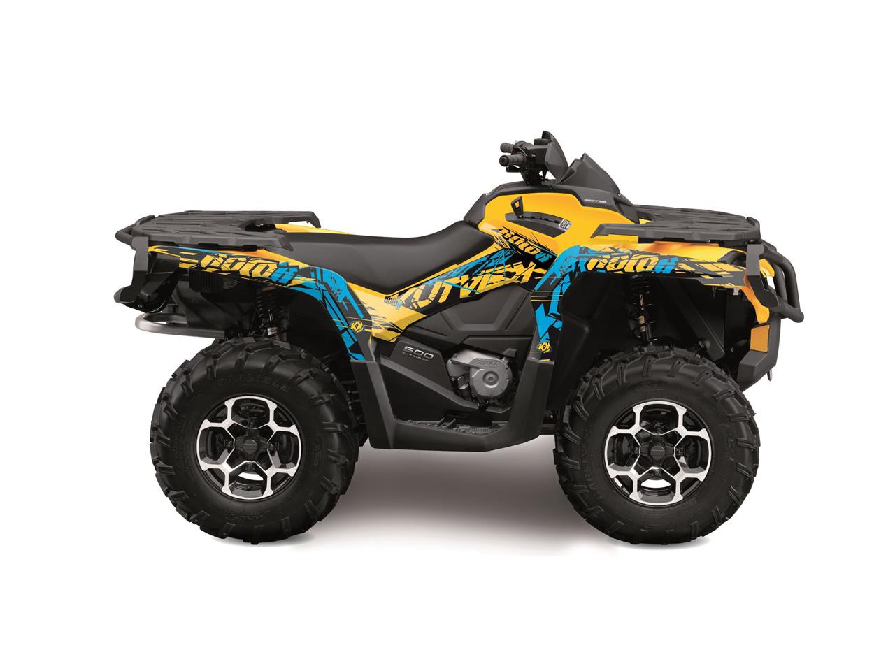 Kit Déco KUTVEK Pour Quad Can Am OUTLANDER MAX G2 (12-15)
