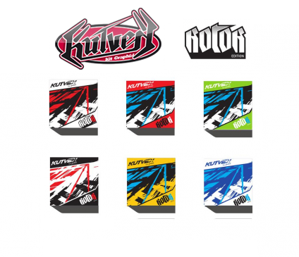 Kit Déco KUTVEK Pour Quad Kawasaki KVF 650 (13-15)