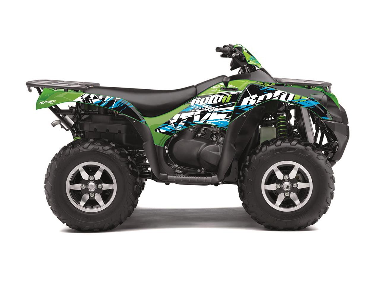 Kit Déco KUTVEK Pour Quad Kawasaki KVF 750 (13-17)