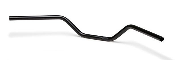Guidon Moto LSL Flat-Track Ø 22.2mm Noir - 123L014SW