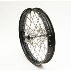 Roue Arrière Complète Moyeu Argent RFX Race MX 18x2,15 pour Beta RR 125 2T Enduro (18-19) - FXWH 60021 55SV