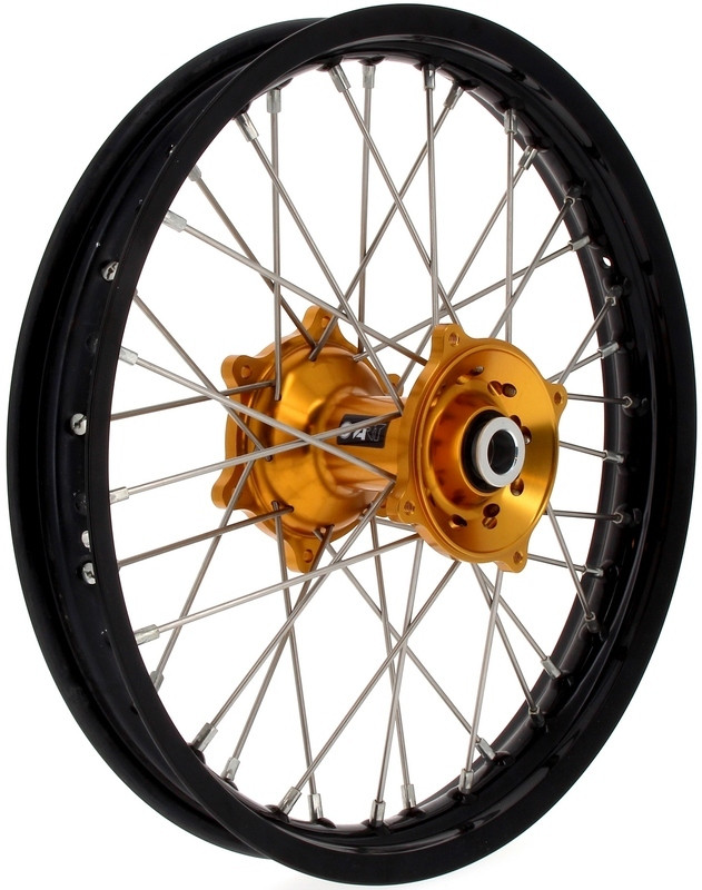 Roue Arrière Complète Moyeu Gold RFX Race MX 19x2,15 pour Suzuki RM-Z 450 (05-26) - FXWH 30012 55GD